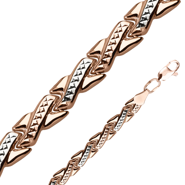 Браслет из красного золота